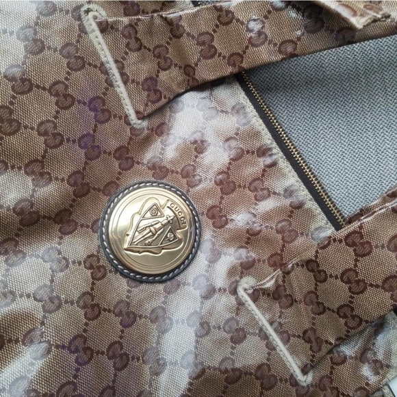 Authentic Gucci GG Monogram Supreme Crystal Hysteria Tote Bag - Picture 8 of 11